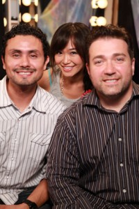Jai Bugarin, Yi Tian and Alejandro Trevino